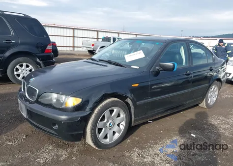 2005 BMW 325Xi z USA, uszkodzony, nr VIN WBAEU33495PR20599